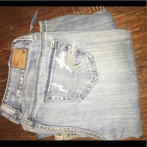 American Eagle Flare Holy Jeans